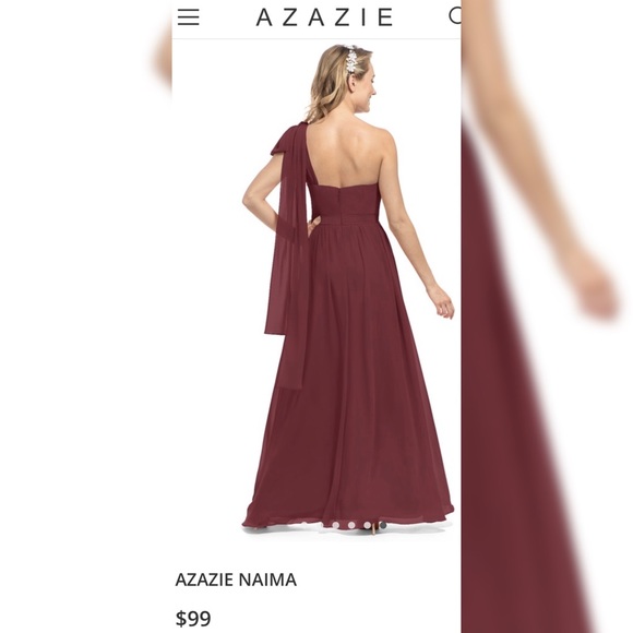 Cabernet Bridesmaids/Evening Gown - Picture 8 of 8